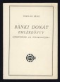 Bánki Donát (1859 - 1922). Emlékkönyv születésének 125. évfordulójára