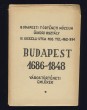 Budapest 1686-1848. Várostörténeti emlékek
