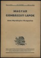 Magyar Gombászati Lapok. Acta Mycologica Hungarica II. kötet 3-4. szám, 1945. december