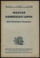 Magyar Gombászati Lapok. Acta Mycologica Hungarica II. kötet 2. szám, 1944. július
