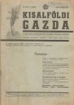 Kisalföldi Gazda IV. évf., 3. szám, 1944. február 5.
