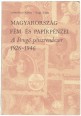 Magyarország fém- és papírpénzei. A pengő pénzrendszer 1926-1946.