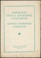 Eszperantó iskolai kifejezések gyűjteménye. Lerneja esprimaro esperanta