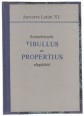 Szemelvények Tibullus és Propertius elégiáiból