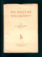 Kis magyar nyelvkönyv