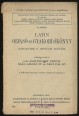 Latin olvasó- és gyakorlókönyv. Gimnáziumok II. osztálya számára