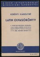 Latin olvasókönyv a leánygimnáziumok számára. II. rész. Negyedik osztály