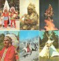 Amerikai őslakosok ( 12 db. képes levelezőlap )
