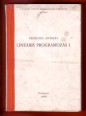 Lineáris programozás I. kötet