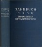 Jahrbuch 1938 der Deutschen Luftfahrtforschung