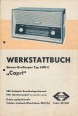 Werkstattbuch Stereo-Grosßsuper Typ 6401-C "Capri"