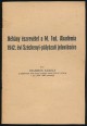 Néhány észrevétel a M. Tud. Akadémia 1942. évi Széchenyi-pályázati jelentésére
