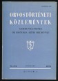 Orvostörténeti Közlemények. Communicationes de historia artis medicinae  71-72.,  1974