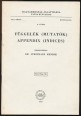 Függelék (mutatók) - Appendix (indices). XV/A. Dipetera II/A. F. Füzet