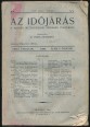 Az Időjárás. A Magyar Meteorológiai Társaság folyóirata XXXIII. évf., 1929