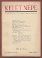 Kelet Népe. Irodalmi folyóirat IV. évfolyam 6. szám, 1938. június