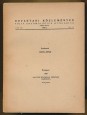 Rovartani Közlemények. Folia Entomologica Hungarica. Tom VIII., 1955, Nr. 1-13.