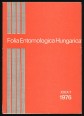 Rovartani Közlemények. Folia Entomologica Hungarica. Volume XXIX/1.1976
