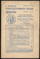 A Magyar Gyógyszerésztudományi Társaság Értesítője X. évfolyam, 1-6. szám, 1934
