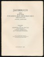 A Bécsi Magyar Történeti Intézet évkönyve. Jahrbuch des Wiener Ungarischen Historischen Instituts. Első évfolyam