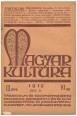 Magyar Kultúra. III. évf. 19. szám, 1915. október 5