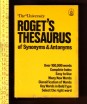 Roget's Thesaurus of Synonyms & Antonyms