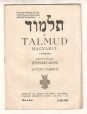 A Talmud magyarul. 2. füzet Sabbath.