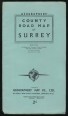 County Road Map of Surrey