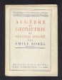Algébre et géométrie. Du second degré.