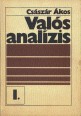 Valós analízis 1-2. kötet