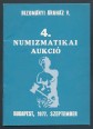 4. Numizmatikai Aukció. 1977. szeptember 19.