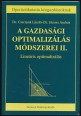 A gazdasági optimalizálás módszerei I-II. kötet