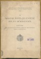 A Magyar Posta jelentése 1939. évi működéséről