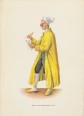 Olasz orvos hálóköntösben, 1750