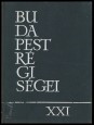 Budapest régiségei. A Budapesti Történeti Múzeum évkönyve XXI.