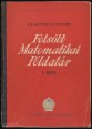 Felsőbb matematikai példatár I. kötet