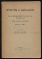 Névjegyzék és tárgymutató a Kir. Magy. Természettudományi Társulat folyóirataihoz 1841-től 1941-ig