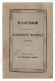 Daguerre képei elkészítése módjának leírása [Reprint]