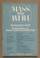 Mass und Wert. Zweimonatsschrif für freie deutsche Kultur. III. Jahrgang Heft 3. 1940. Marz/April