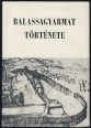 Balassagyarmat története 896-1962.
