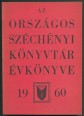 Az Országos Széchényi Könyvtár Évkönyve 1960.