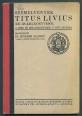 Szemelvények Titus Livius XXI. és XXII. könyvéből