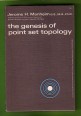 The Genesis of Point Set Topology
