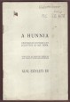 A Hunnia csónakázó-egyesület jelentése az 1927. évről