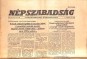Népszabadság I. évfolyam, 24. szám, 1956. december 4.
