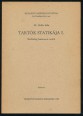 Tartók statikája I. kötet. Statikailag határozott tartók