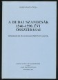 A budai szandzsák 1546-1590. évi összeírásai. Demográfiai és gazdaságtörténeti adatok