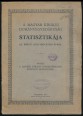 A magyar királyi dohányegyedáruság statisztikája az 1936/37. költségvetési évről