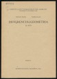 Differenciálgeometria III. kötet
