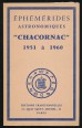 Éphémérides astronomiques Chacornak. 1951 á 1960.